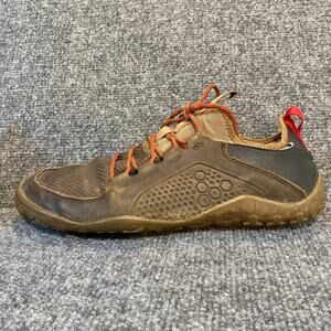 Vivobarefoot Primus Trek Women 11.5 Leather Walking Shoe Barefoot Traction Sole